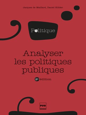 cover image of Analyser les politiques publiques
